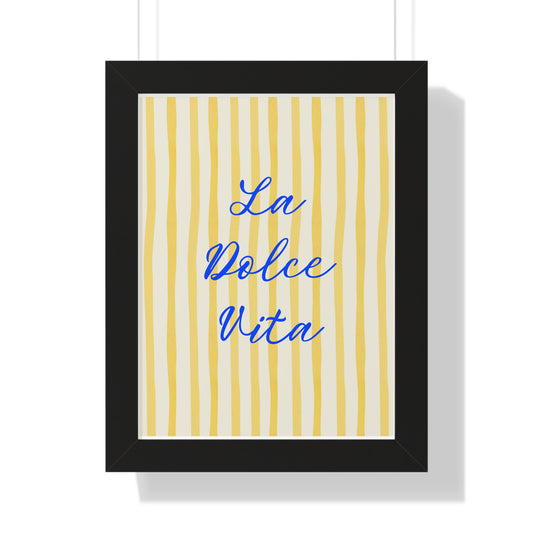 Framed Vertical Poster
