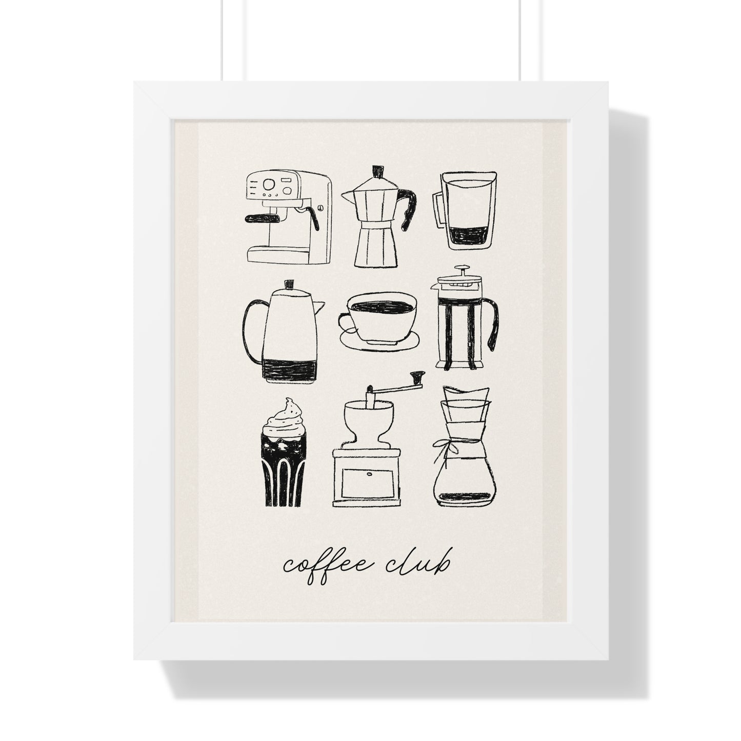 Framed Vertical Poster