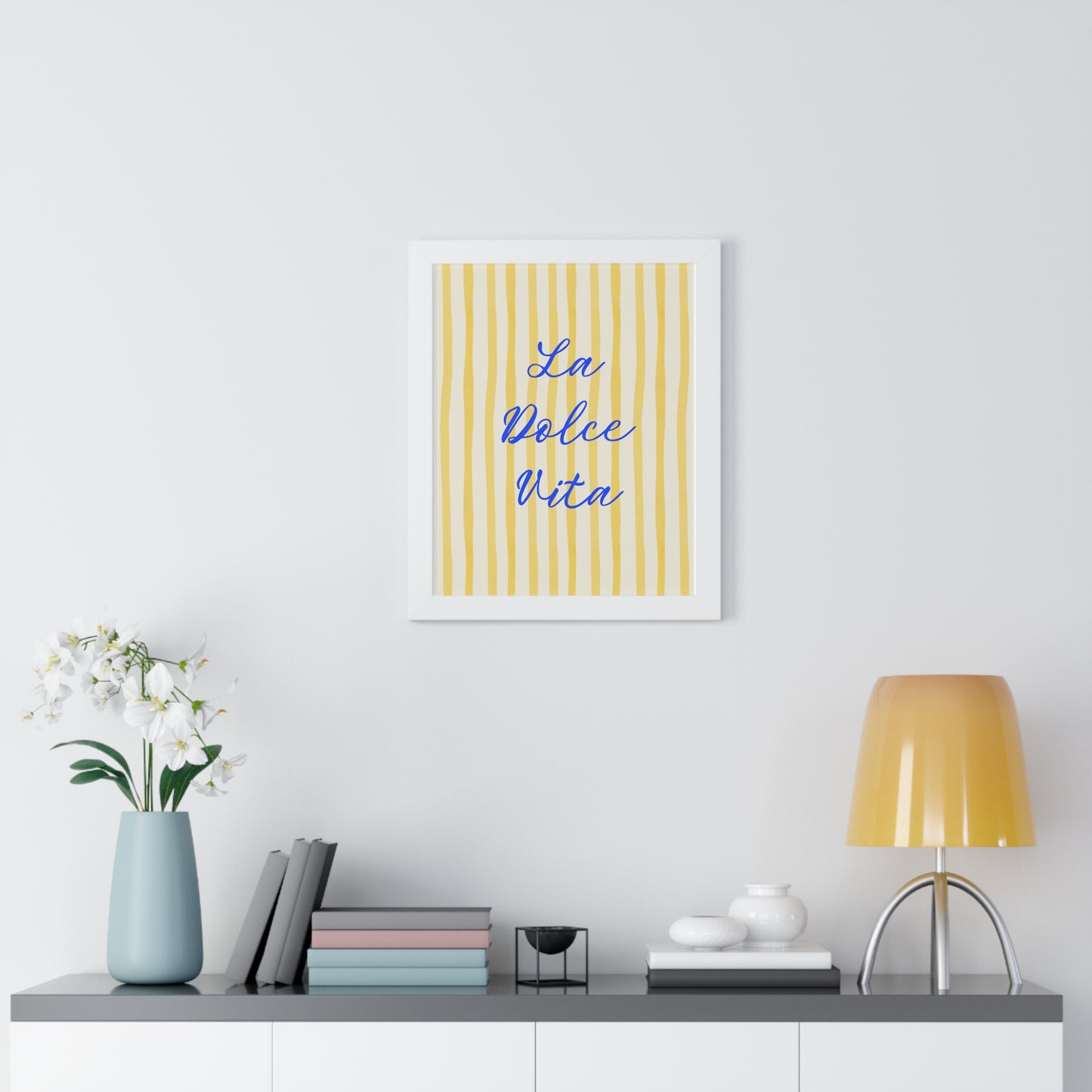 Framed Vertical Poster