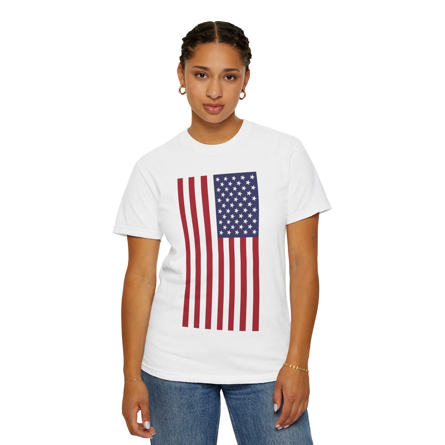 Patriotic Unisex Garment-Dyed T-Shirt