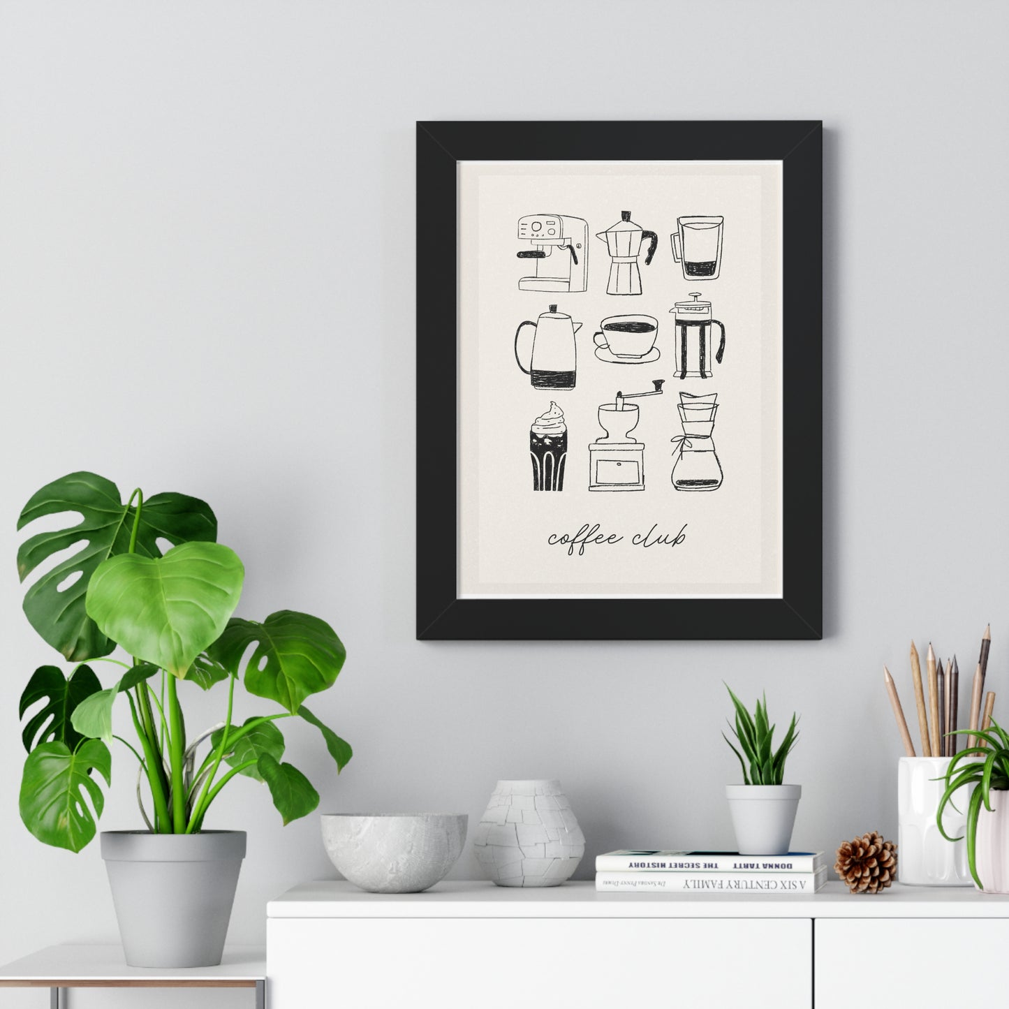 Framed Vertical Poster