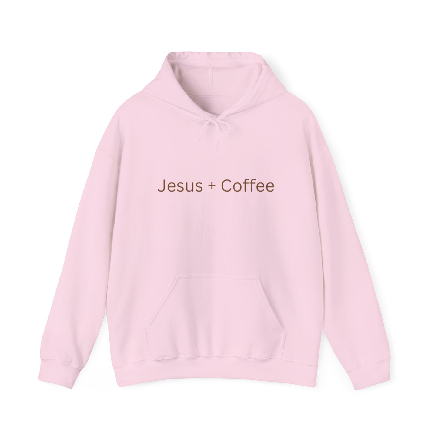 Jesus + Coffee Unisex Hoodie, Faith Sweatshirt, Christian Gifts, Cozy Pullover, Coffee Lovers Apparel, Casual Wear