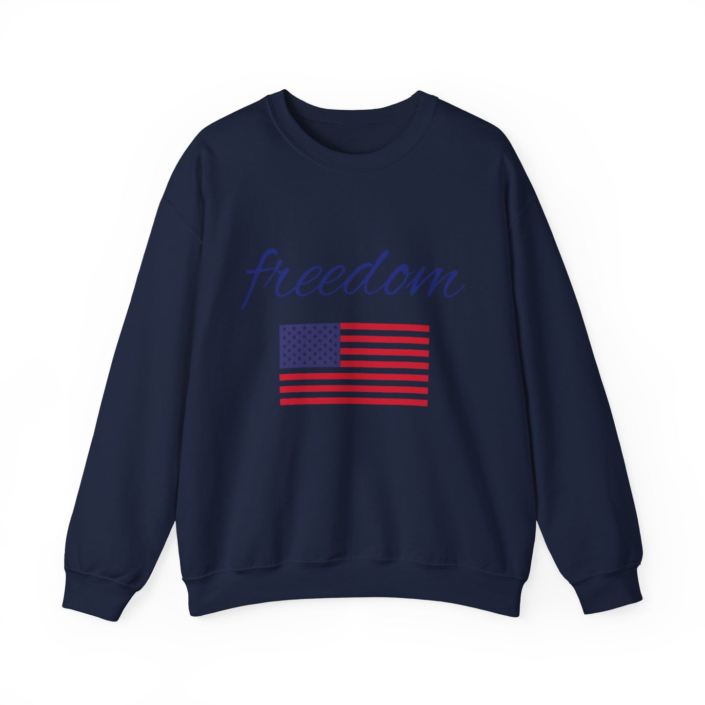 Freedom USA Flag Crewneck Sweatshirt