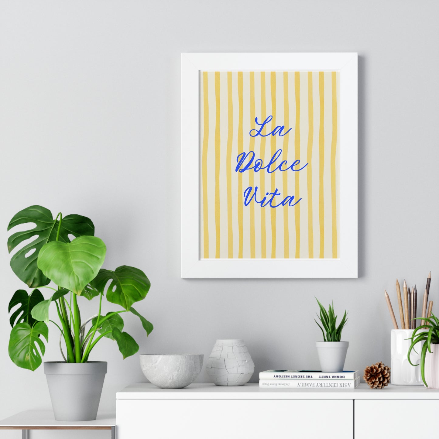 Framed Vertical Poster