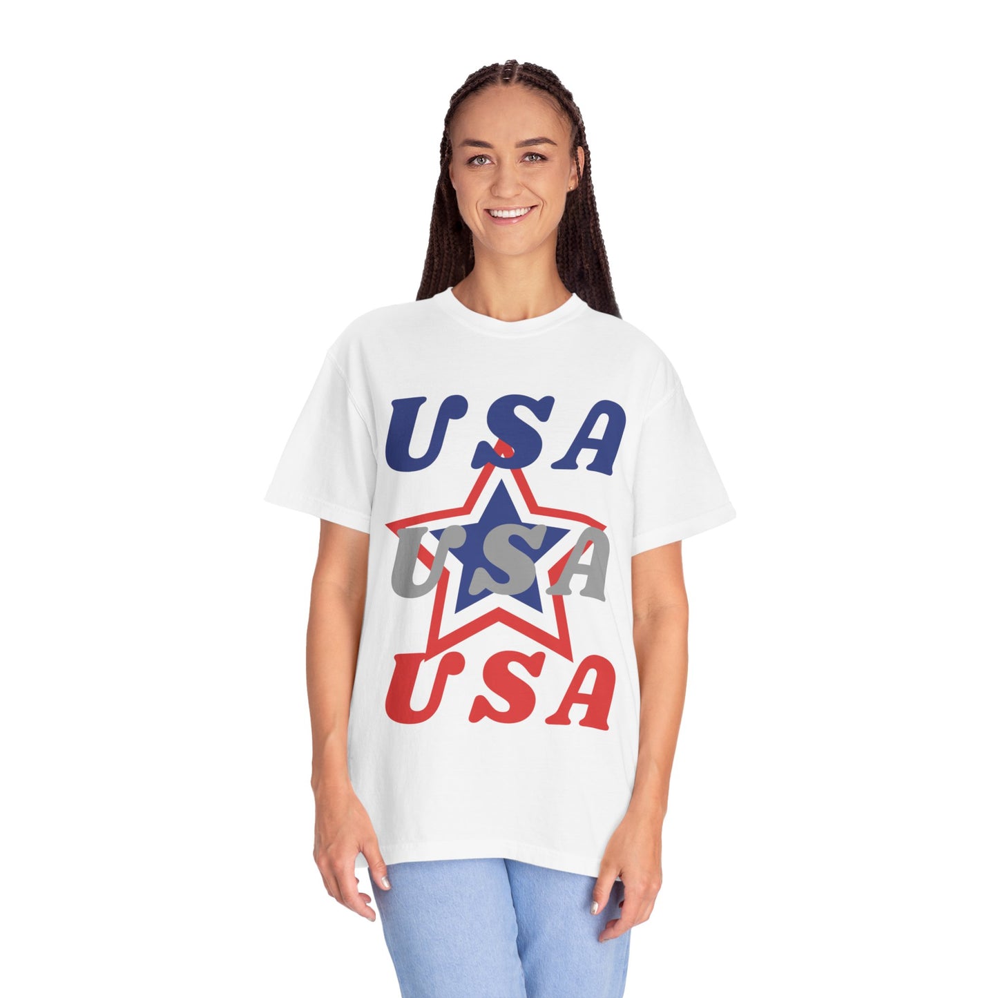 Patriotic USA Graphic T-Shirt