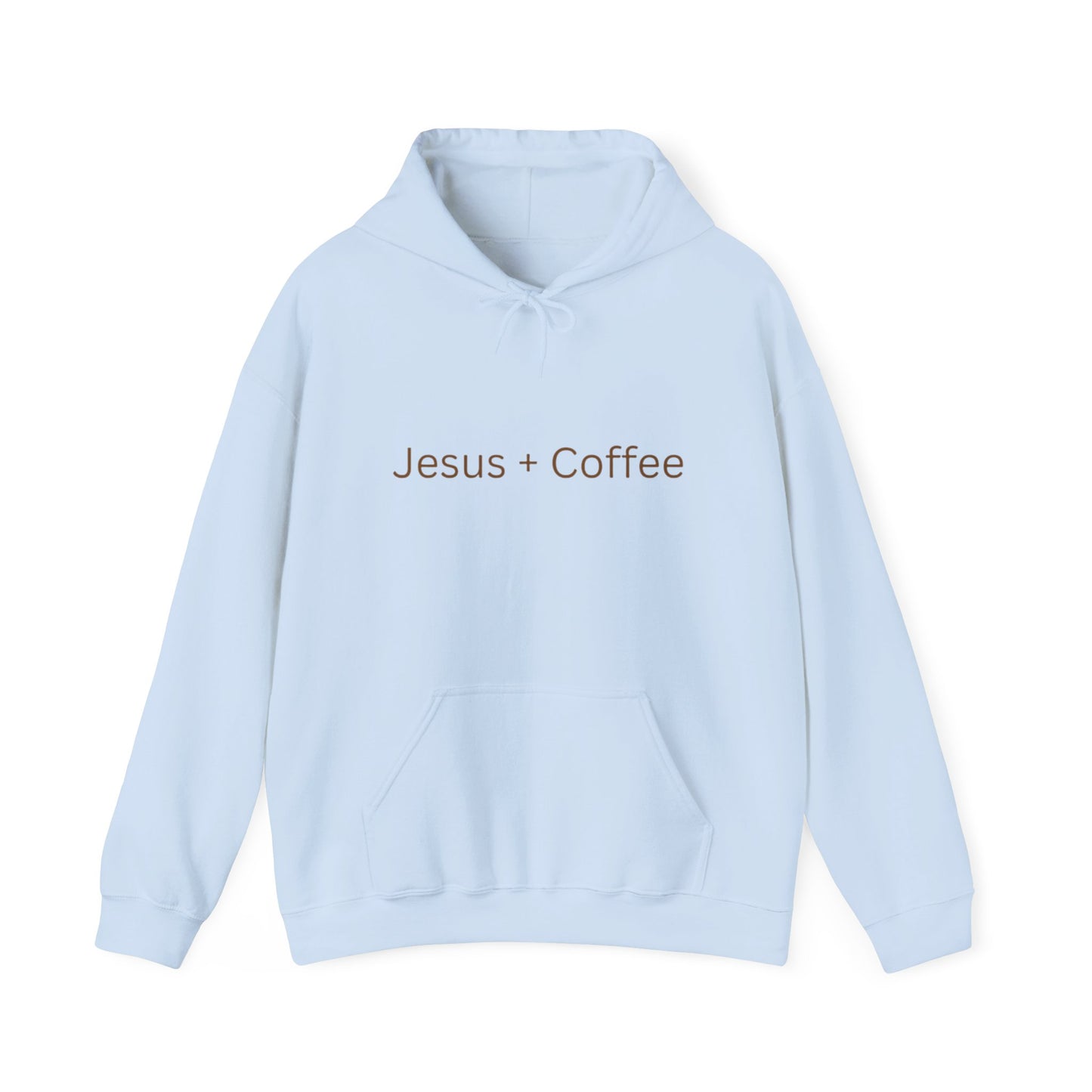 Jesus + Coffee Unisex Hoodie, Faith Sweatshirt, Christian Gifts, Cozy Pullover, Coffee Lovers Apparel, Casual Wear