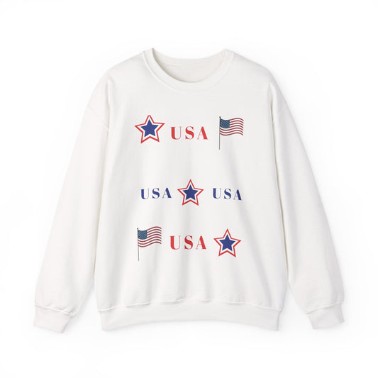 Patriotic USA Crewneck Sweatshirt