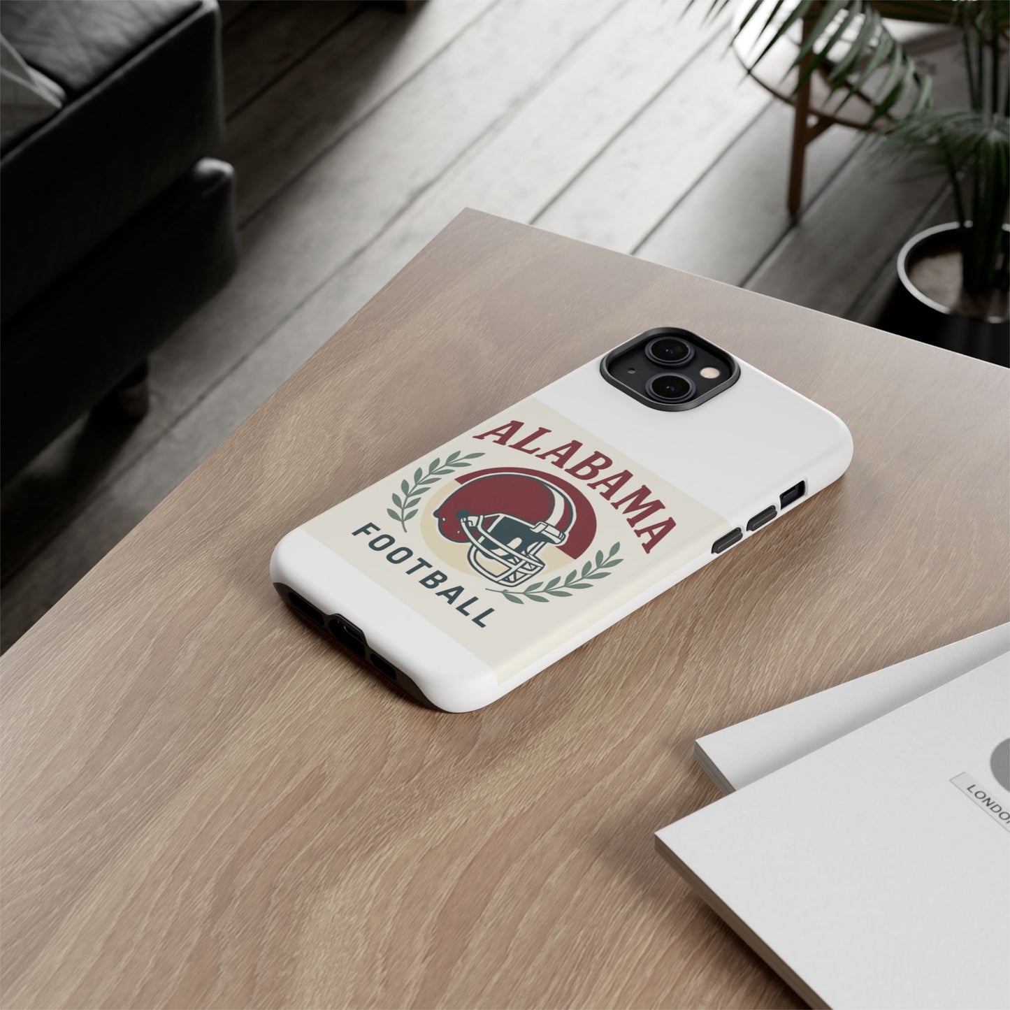 Alabama Football Phone Case, Custom Tough Case, Gift for Sports Fans, College Team Merchandise, School Spirit Accessory