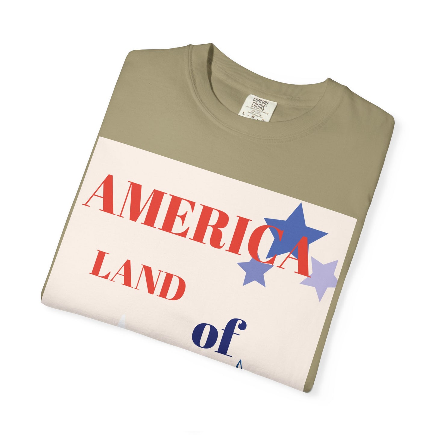 Patriotic Unisex T-Shirt - "America Land of the Free"