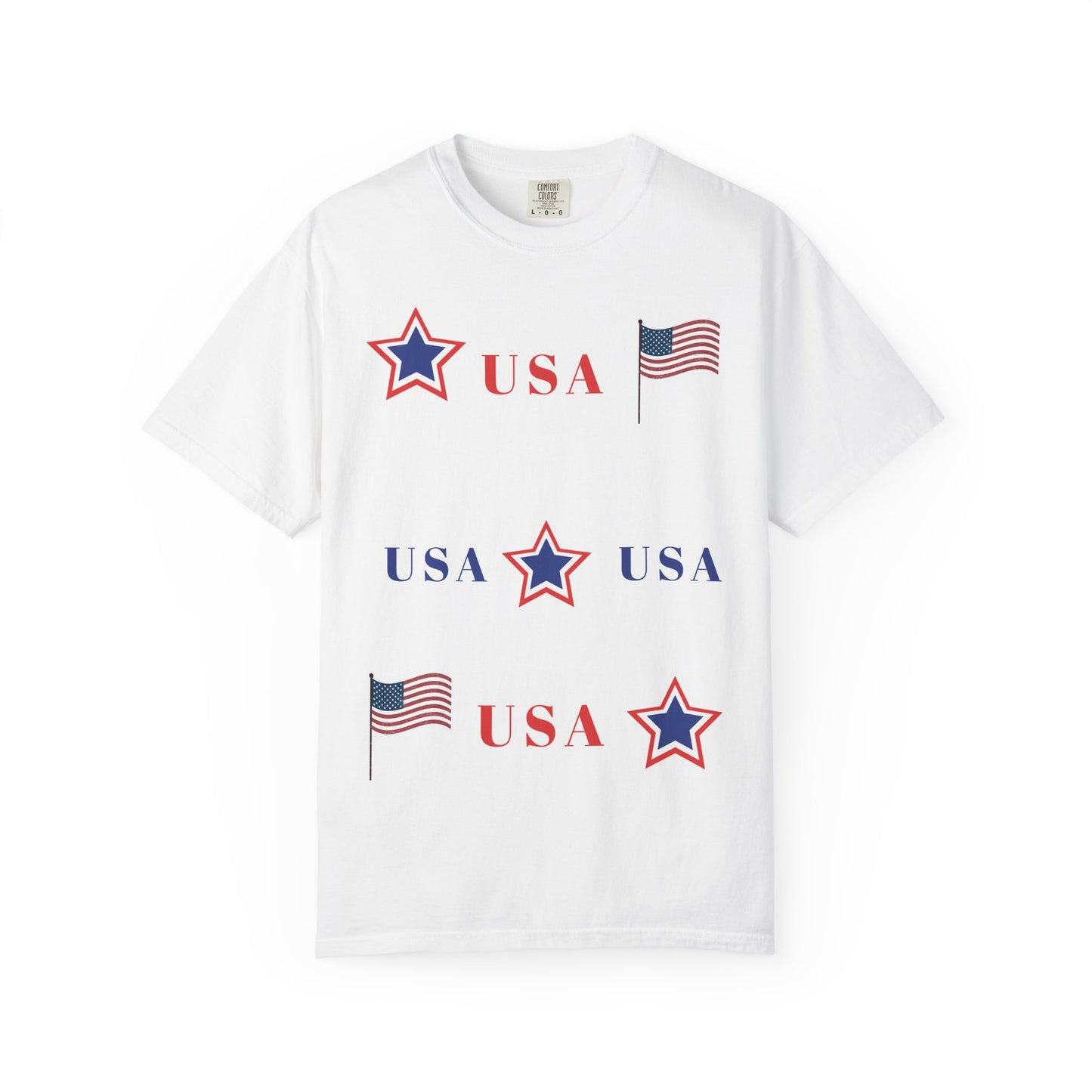 Patriotic USA Graphic T-Shirt