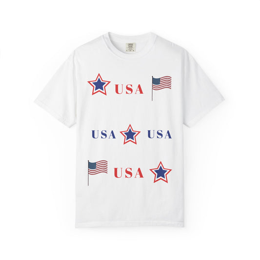 Patriotic USA Graphic T-Shirt