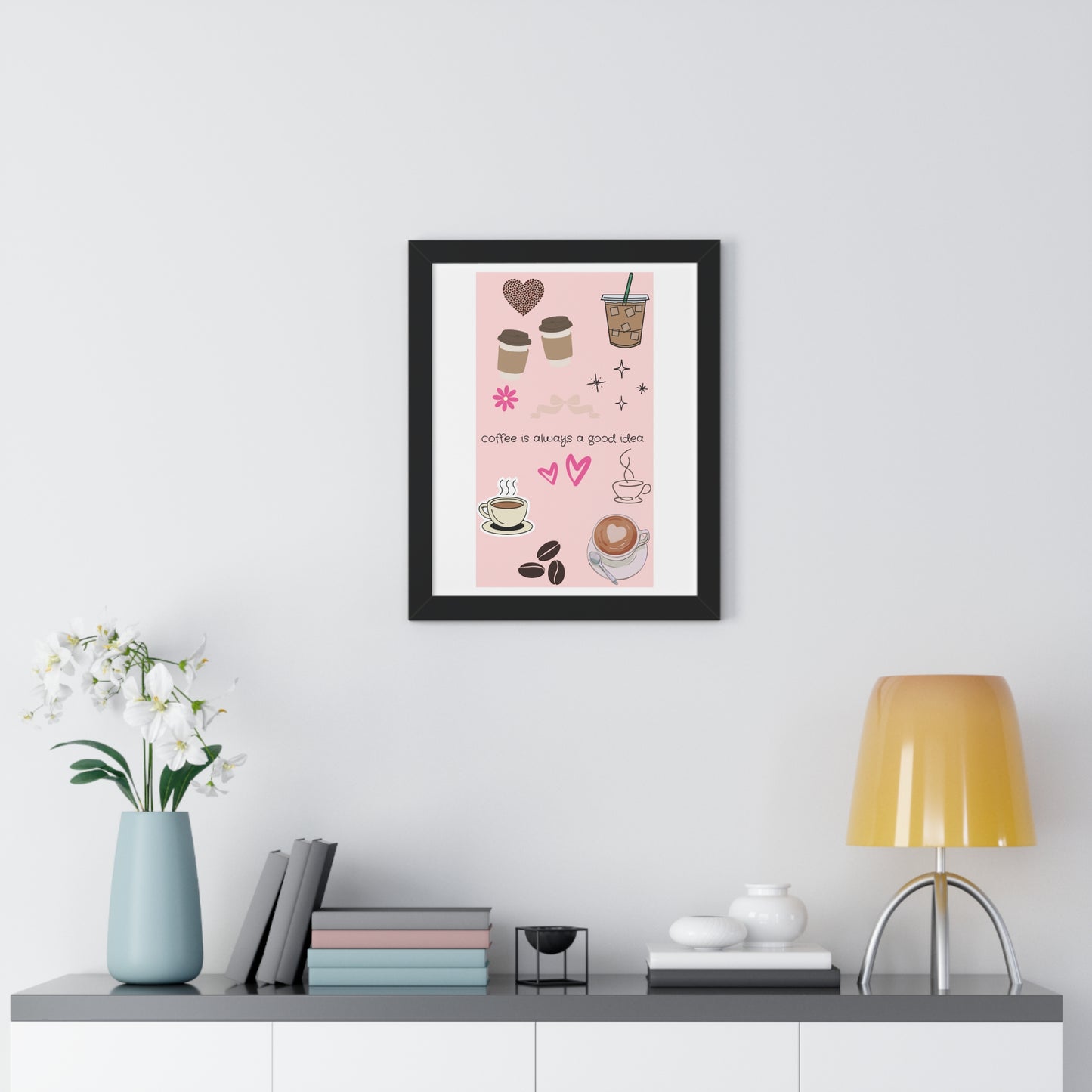 Framed Vertical Poster