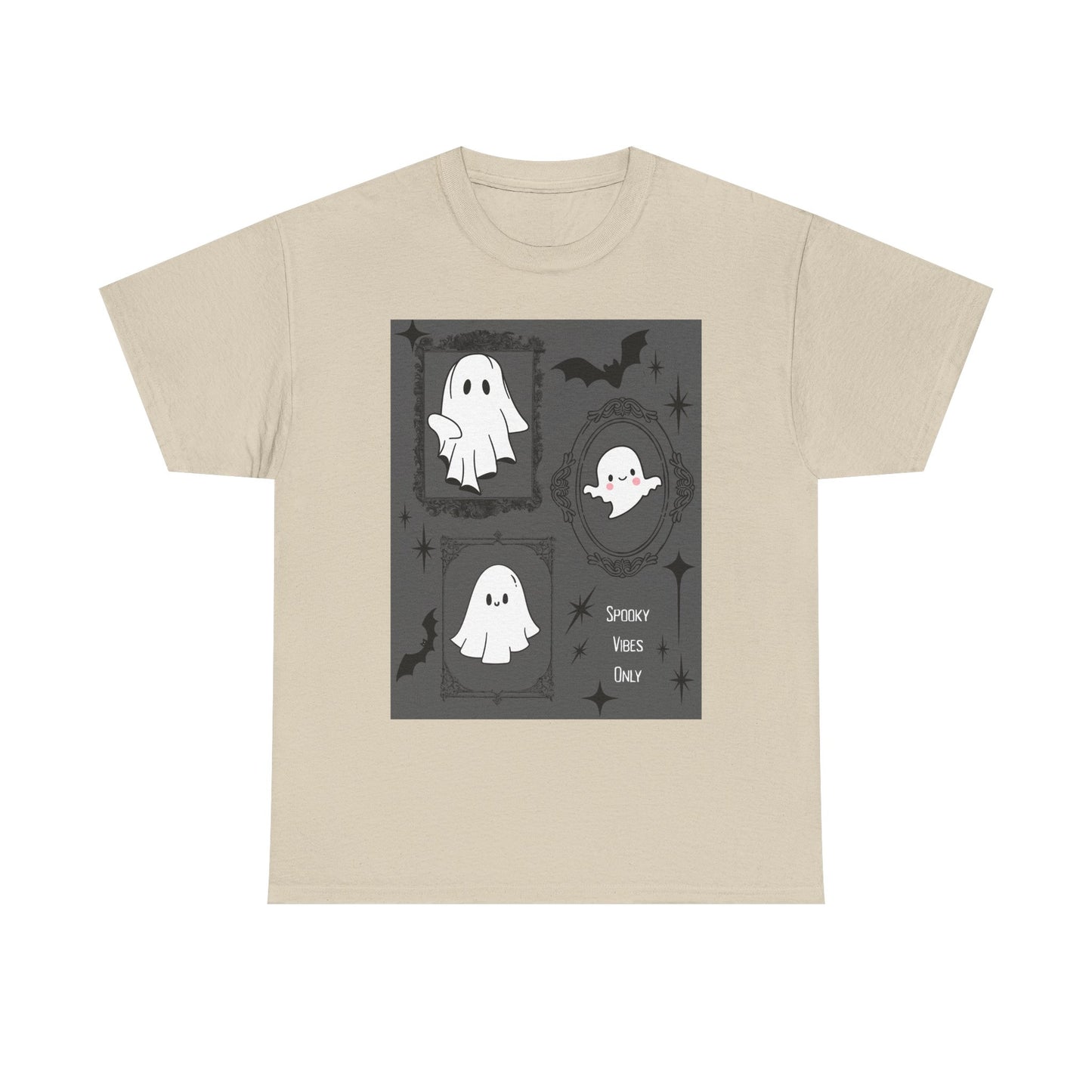 Halloween Ghost Tee, Spooky Unisex Shirt, Cute Halloween Apparel, Costume Party T-Shirt, Fall Festive Wear, Trick or Treat Top