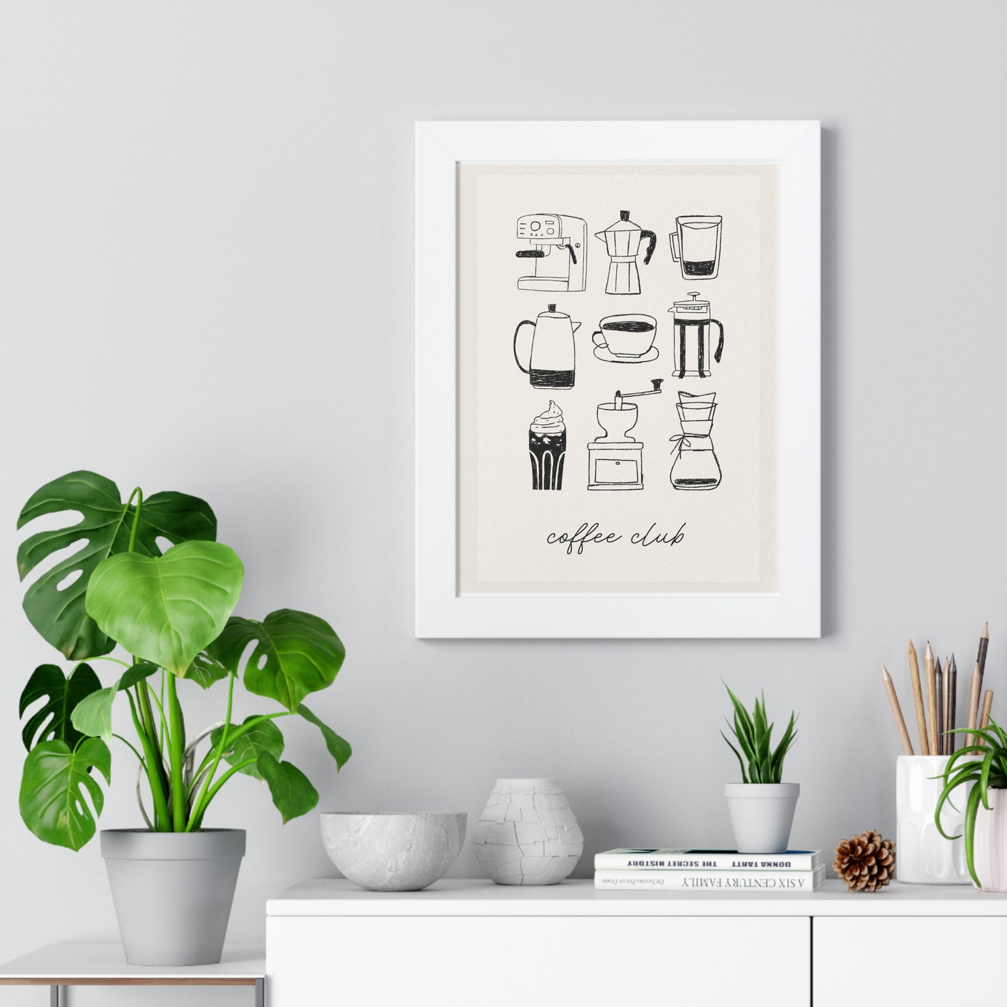 Framed Vertical Poster