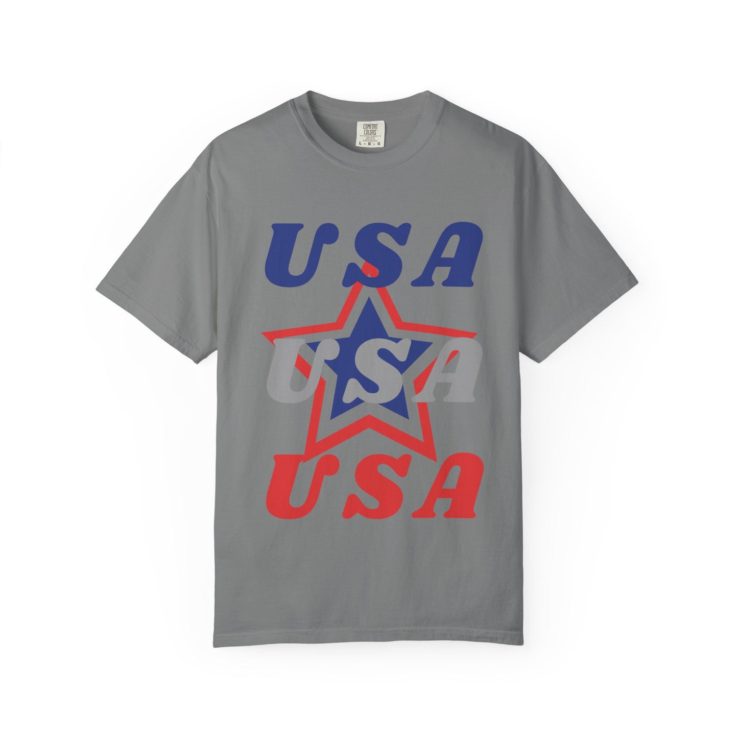 Patriotic USA Graphic T-Shirt