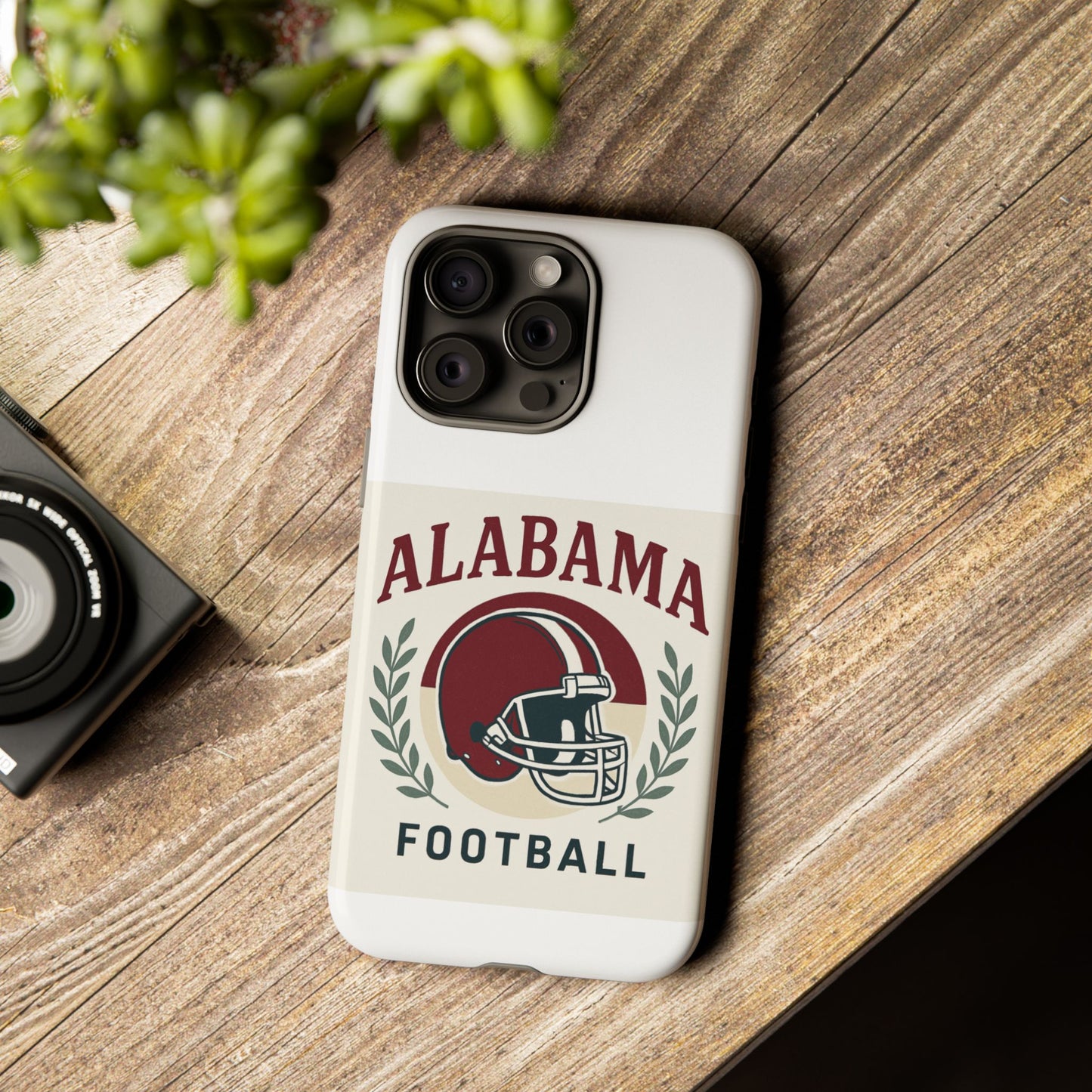 Alabama Football Phone Case, Custom Tough Case, Gift for Sports Fans, College Team Merchandise, School Spirit Accessory
