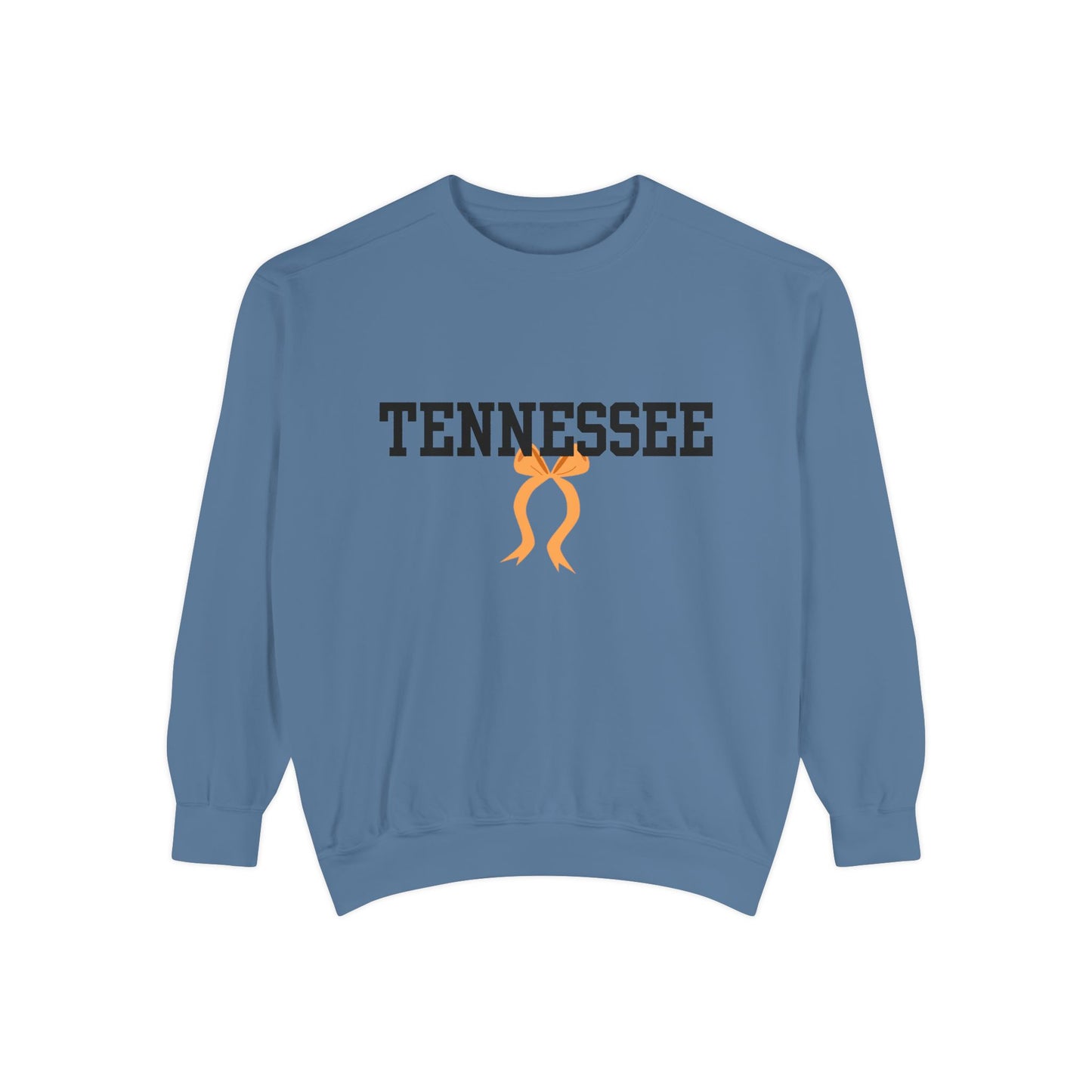 Tennessee Unisex Garment-Dyed Sweatshirt, Cozy Pullover, Casual Fall Fashion, Gift for College Students, Tennessee Pride Apparel
