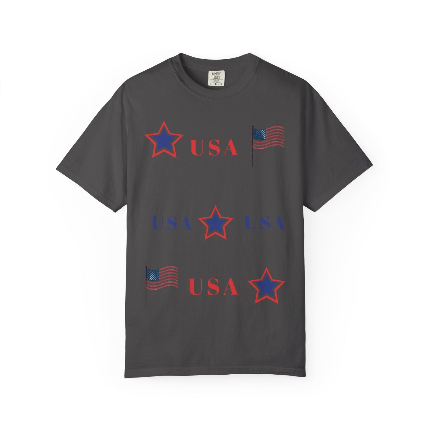 Patriotic USA Graphic T-Shirt