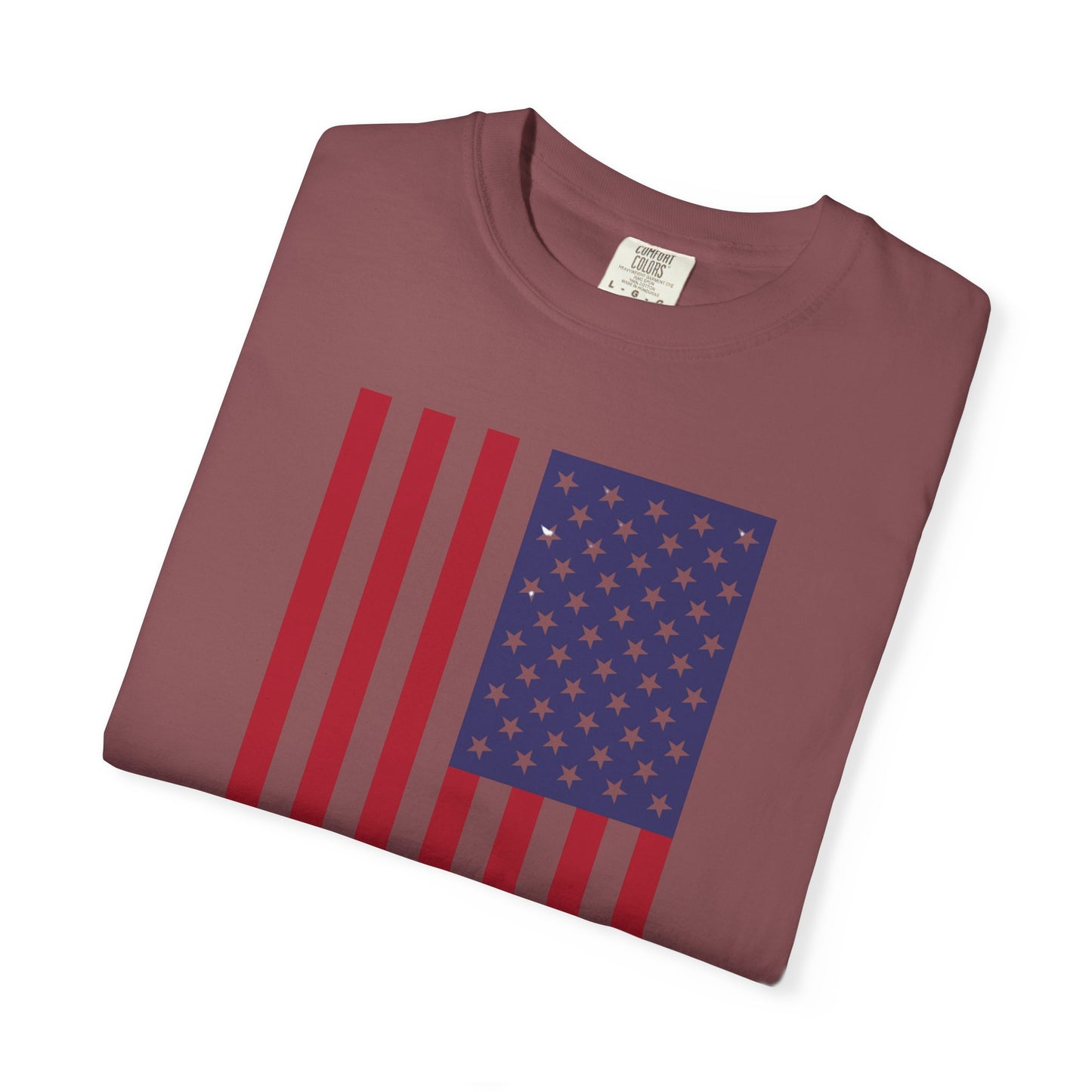 Patriotic Unisex Garment-Dyed T-Shirt