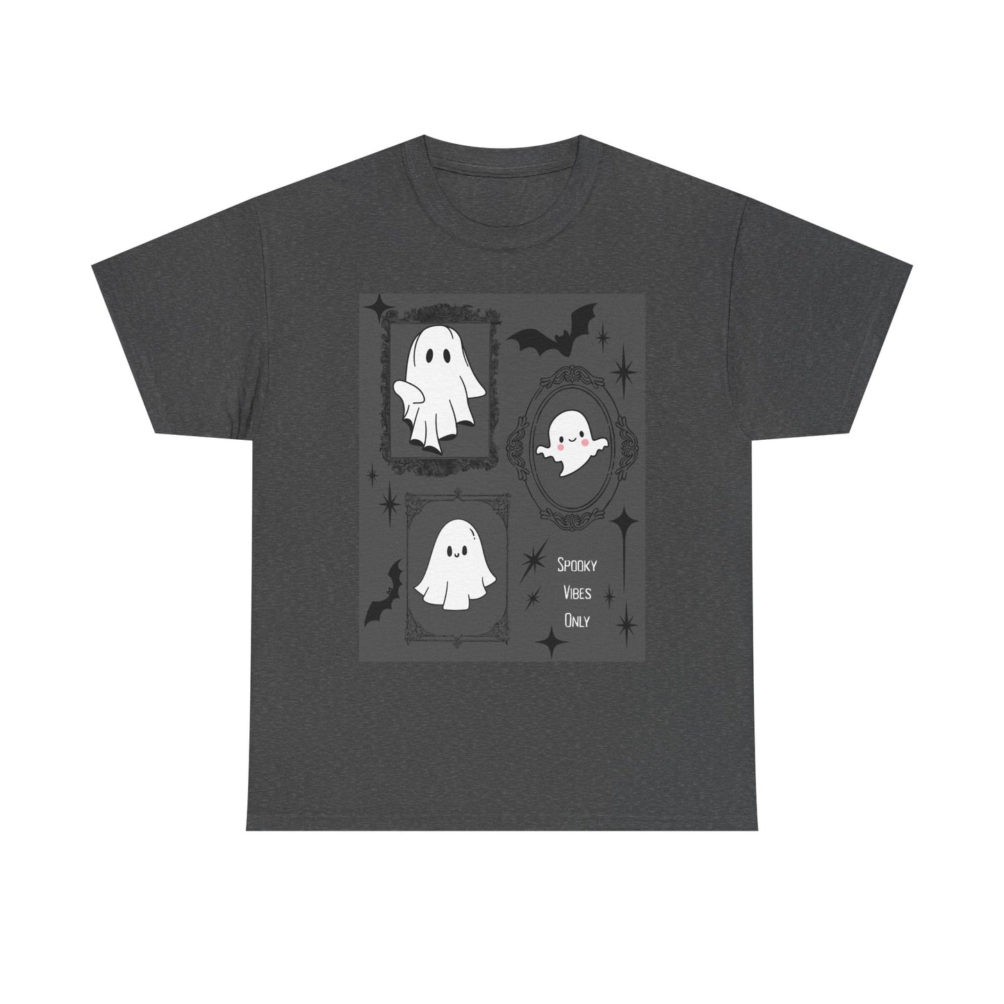 Halloween Ghost Tee, Spooky Unisex Shirt, Cute Halloween Apparel, Costume Party T-Shirt, Fall Festive Wear, Trick or Treat Top