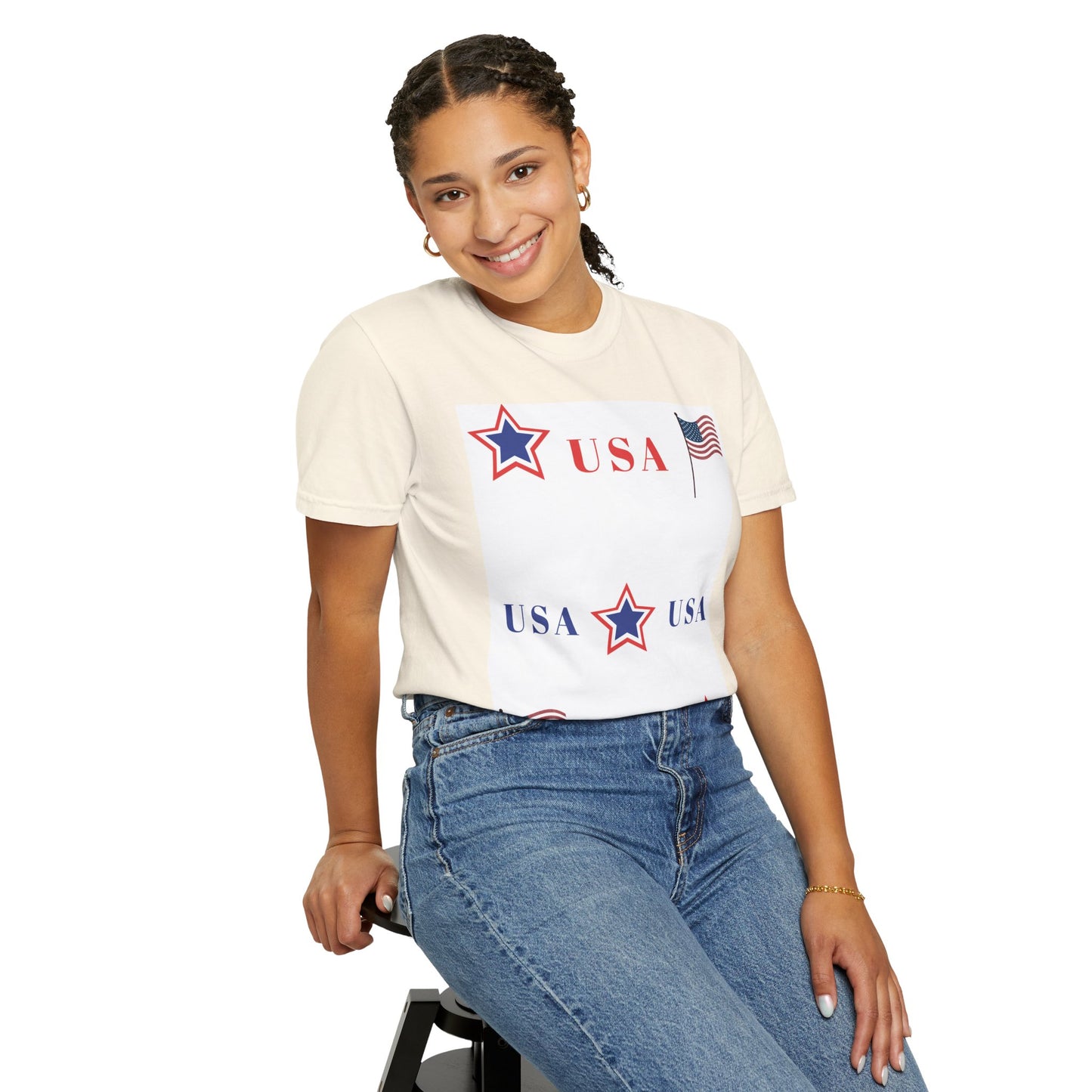 Patriotic USA Graphic T-Shirt