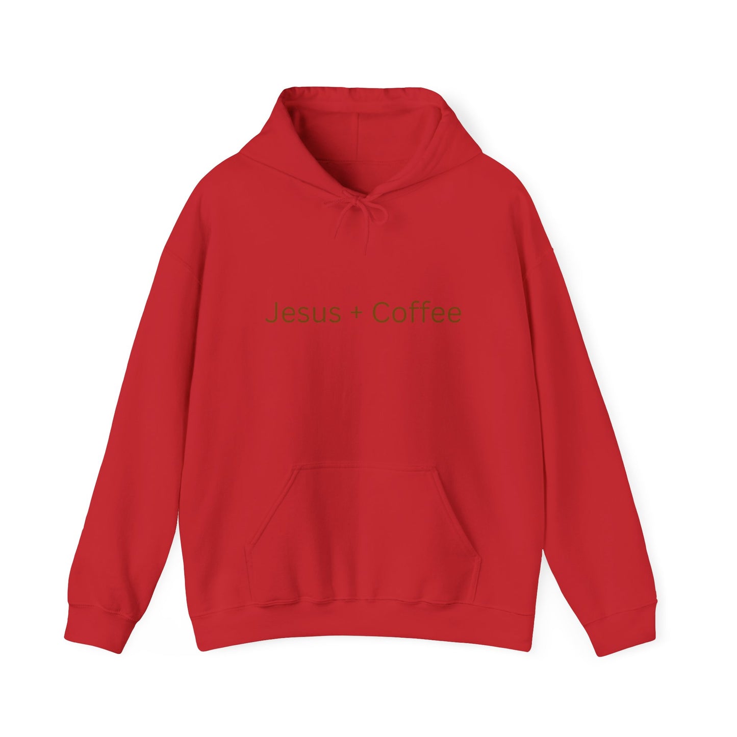 Jesus + Coffee Unisex Hoodie, Faith Sweatshirt, Christian Gifts, Cozy Pullover, Coffee Lovers Apparel, Casual Wear