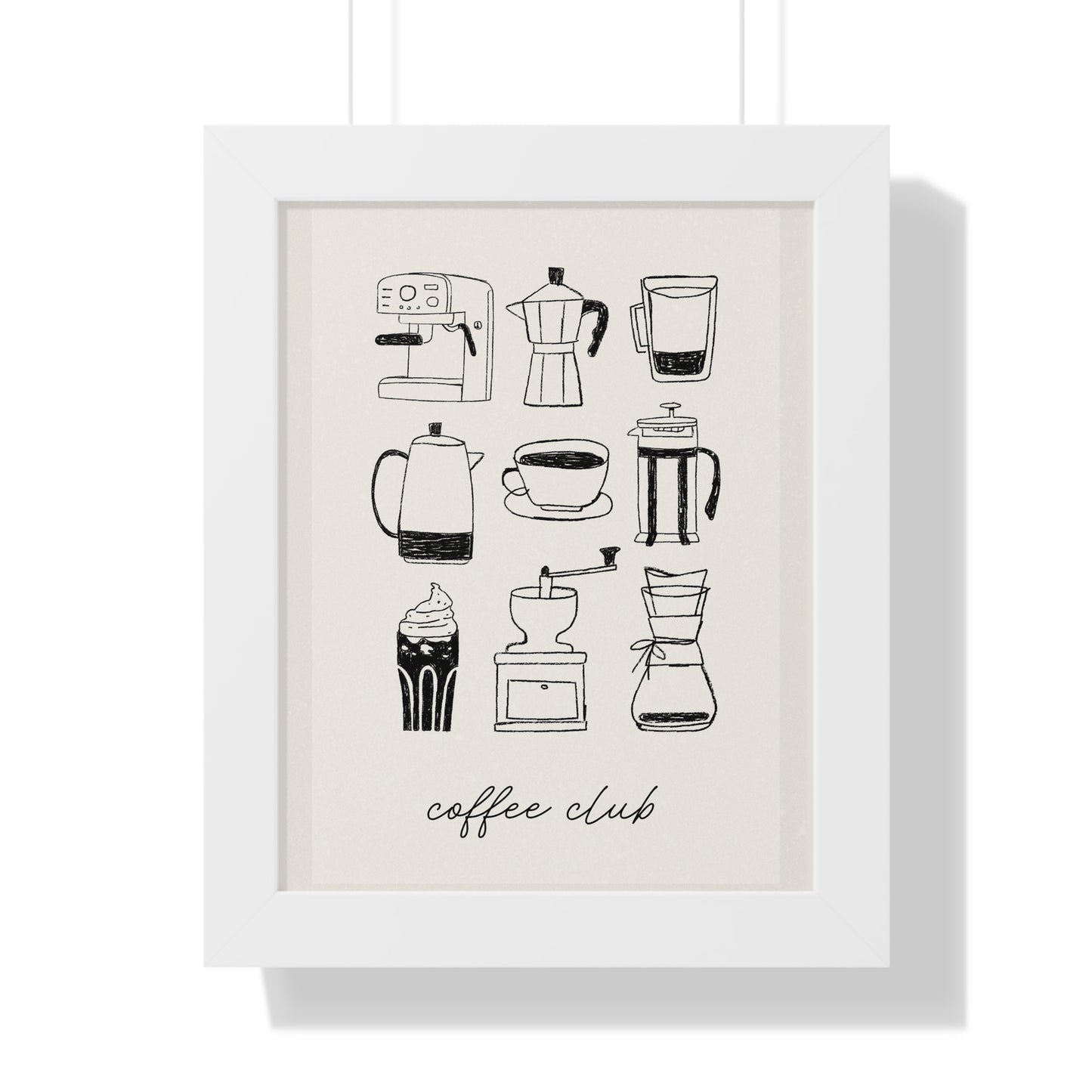 Framed Vertical Poster