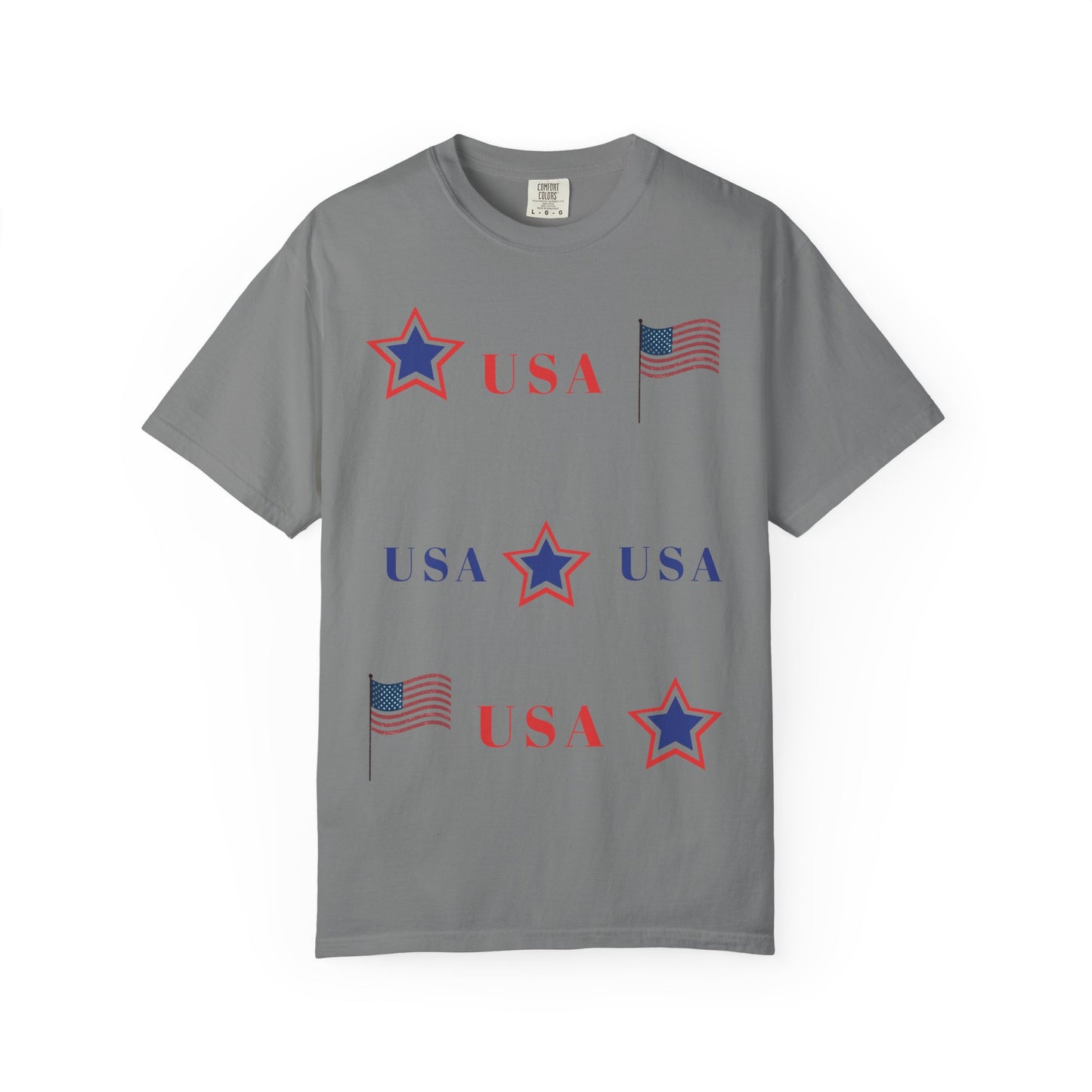 Patriotic USA Graphic T-Shirt