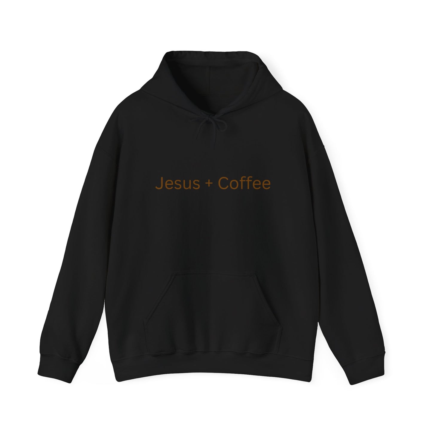 Jesus + Coffee Unisex Hoodie, Faith Sweatshirt, Christian Gifts, Cozy Pullover, Coffee Lovers Apparel, Casual Wear